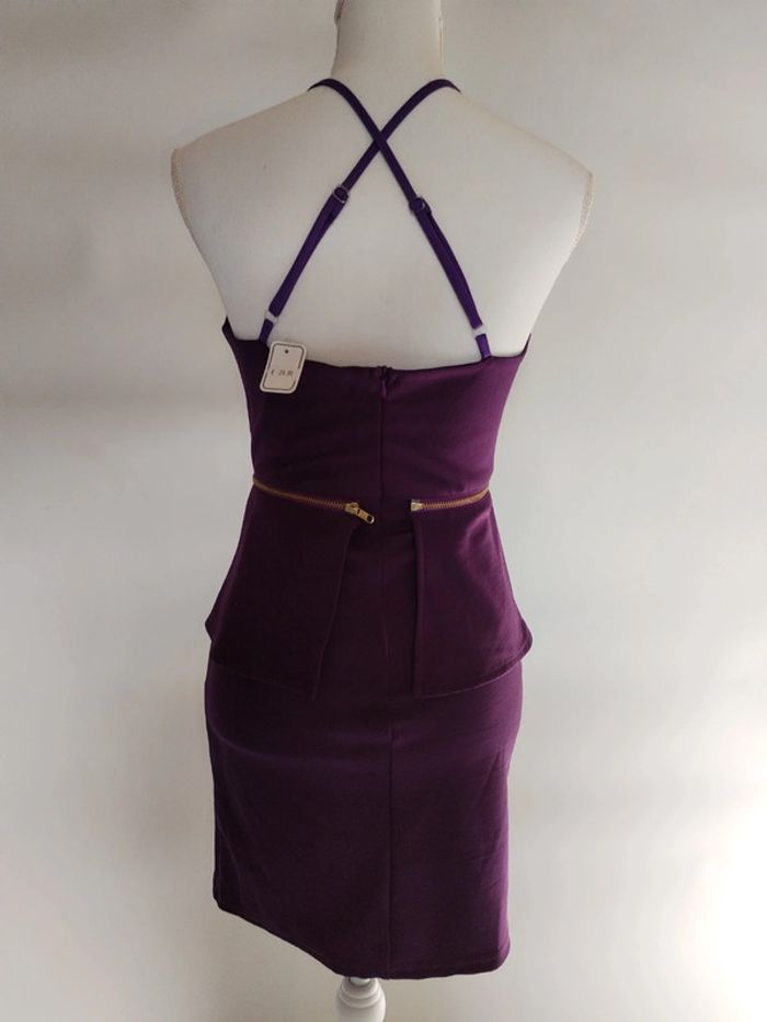 Robe violette taille 38 - photo numéro 4