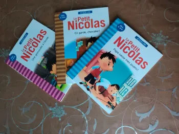 Lot de 3 livres le petit Nicolas