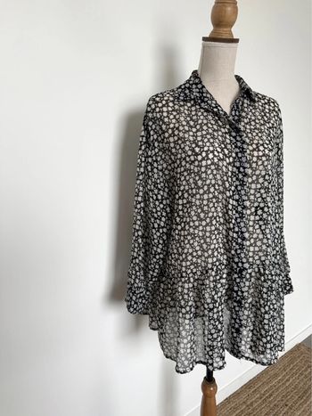Tunique blouse blusa fluide Chemise camisa Folder Camicia overhemd Overhemd folder Camicetta