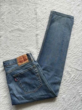Jean Levi’s 513 Homme W34 (L/44) Coupe Slim Straight Bleu classique 00s y2k