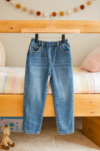 Jean bleu basique enfant Shein – Taille 6 ans