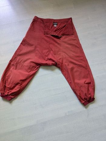 Sarouel brique ou bordeaux ou corail