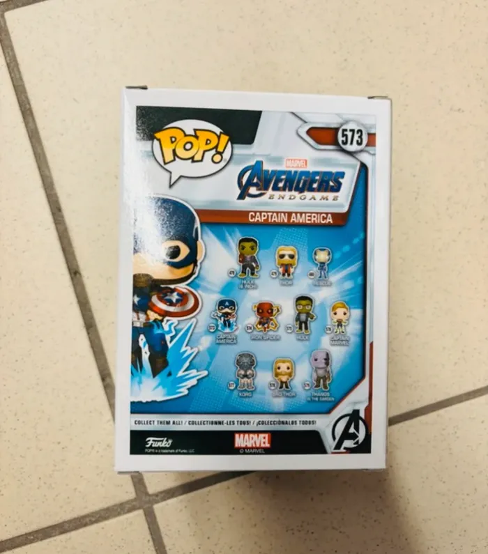 Pop captain America 573 neuve Marvel - photo numéro 2