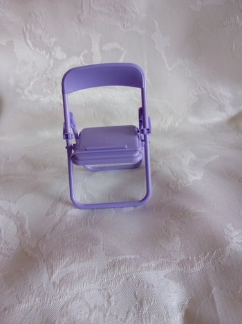 Faby27800 Chaise pliable support pour poser le Téléphone ou autres - Couleur violette