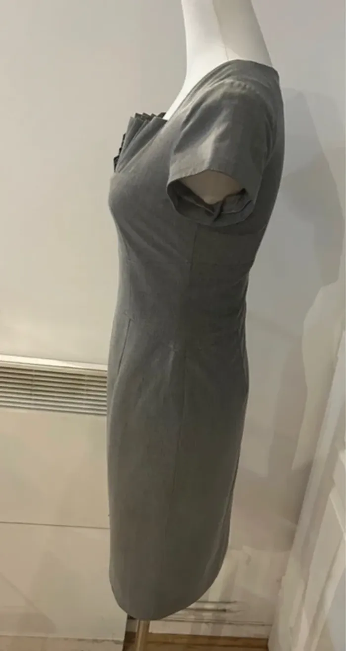 Class international  robe grise pour l’hiver, femme, taille 34 - photo numéro 3