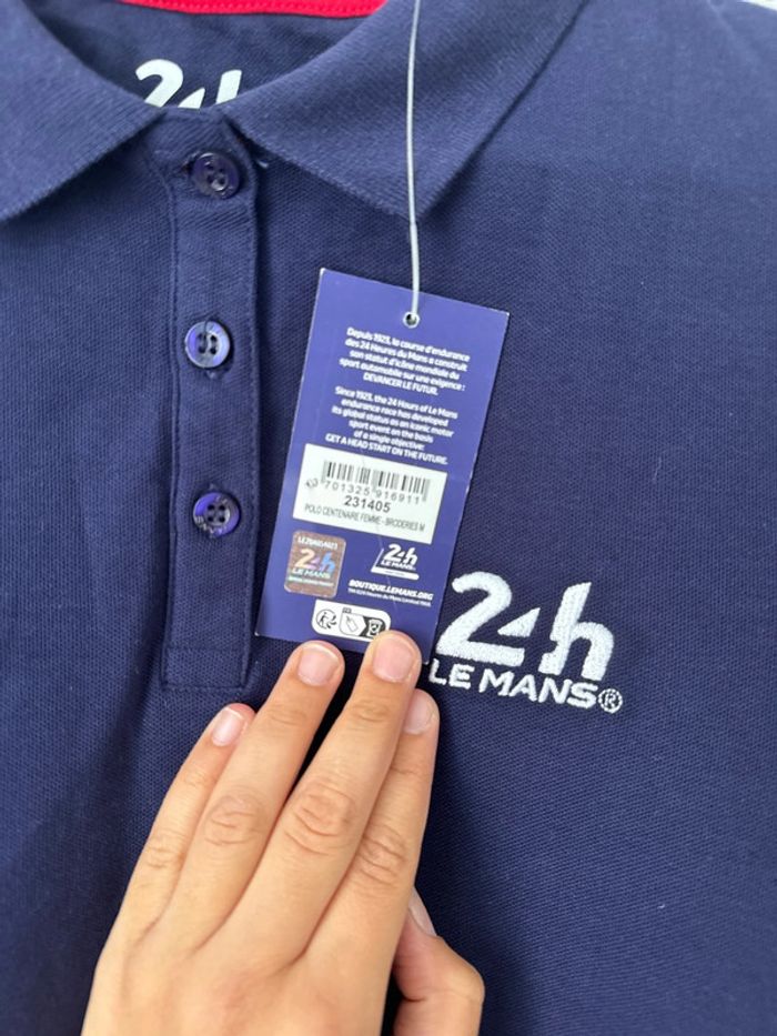 👚 Polo 24h du Mans 100 ans officiel- taille M - neuf avec étiquette - photo numéro 4