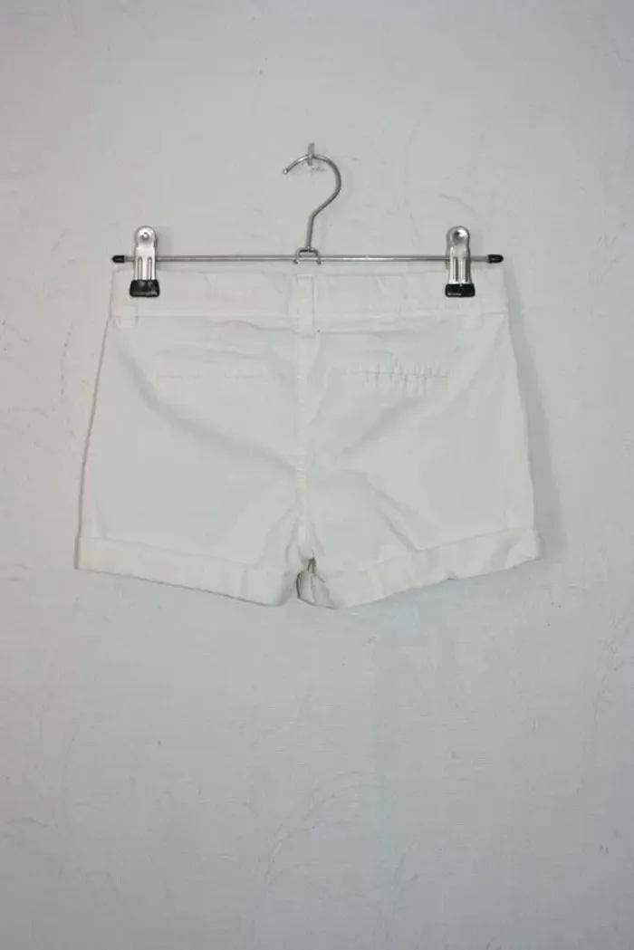 Short blanc taille 7/8 ans taille réglable - photo numéro 3
