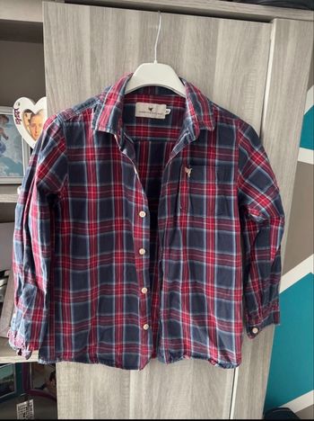 Chemise manche longue garçon