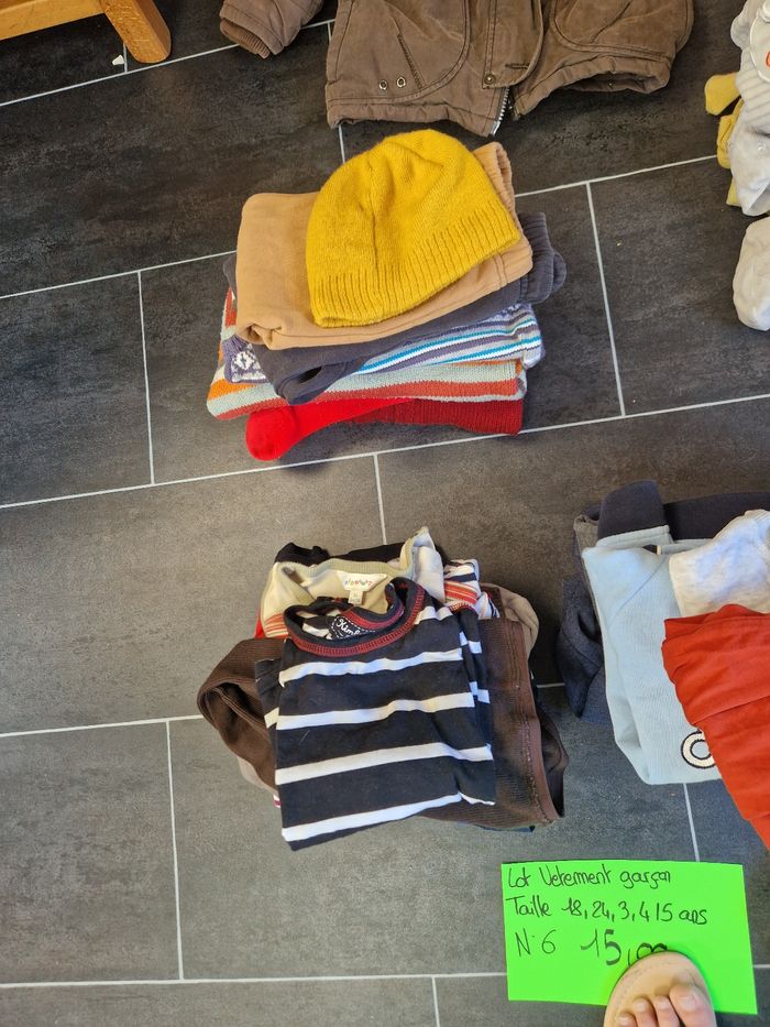 Lot vêtements toute taille garçon - photo numéro 4