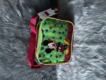 Sac à bandoulière Mickey Disney 22 x 18 x 7 cm neuf