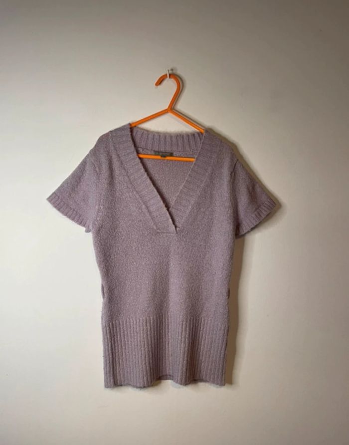 Pull manches courtes in extenso 6 ans fille