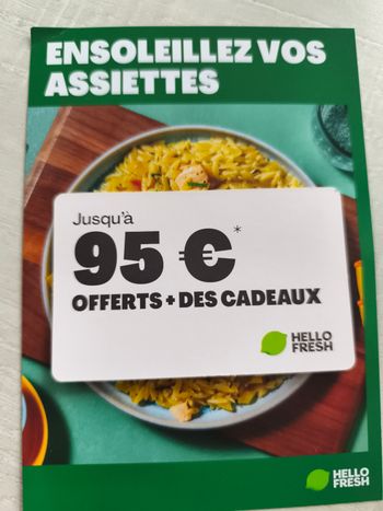 Carte hello fresh