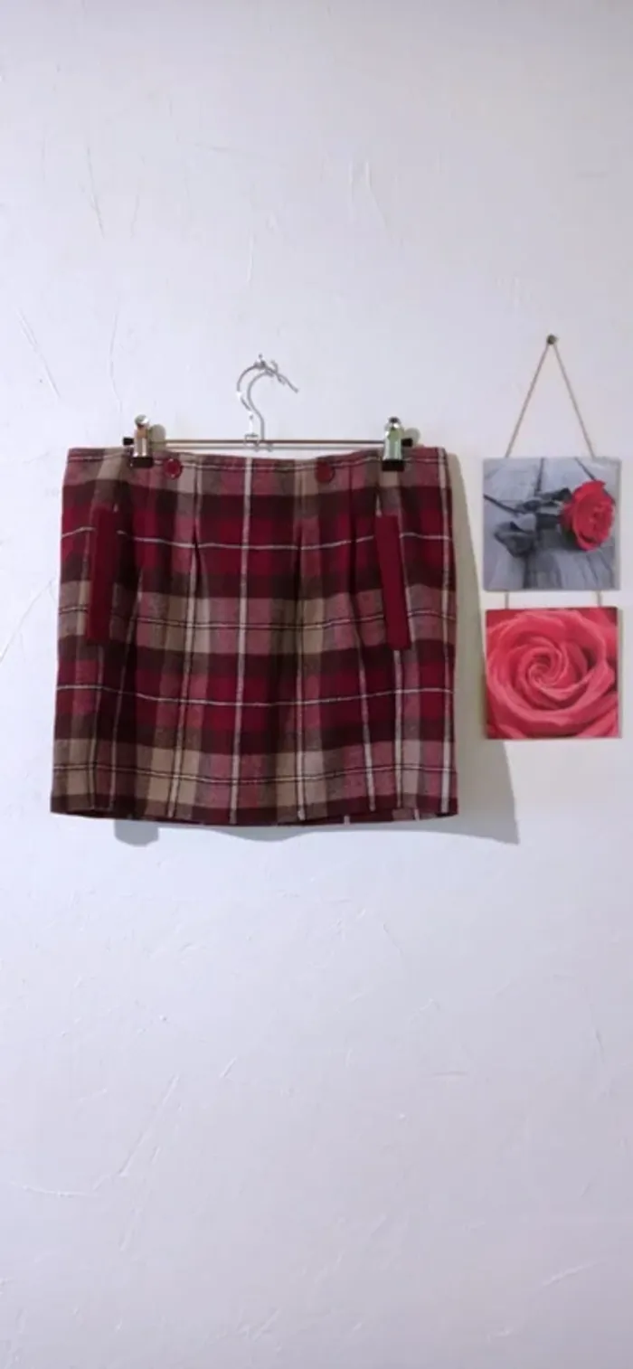 🌸Mini-jupe "écossaise", Sutherland, taille 36