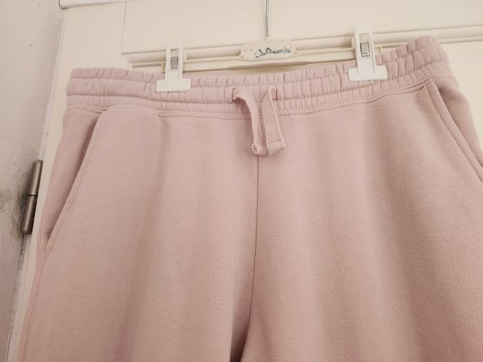 Jogging survêtement rose beige Primark taille S fourré - photo numéro 5