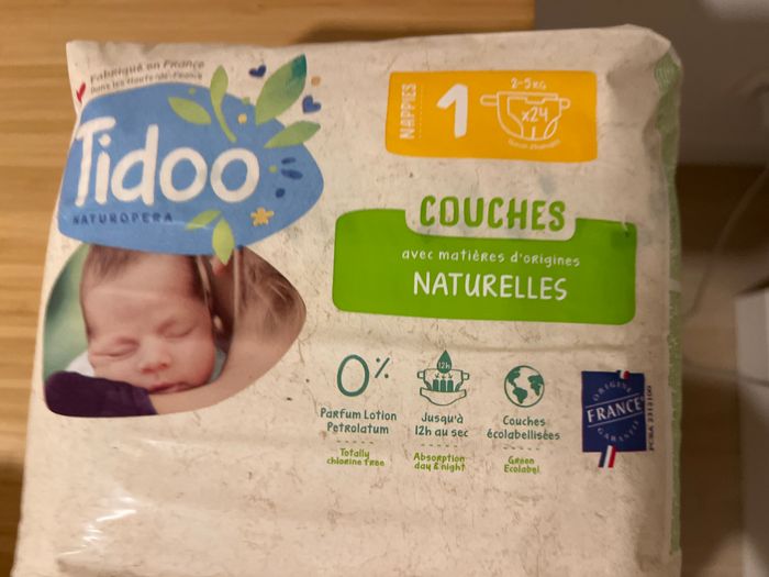 Couches Tidoo taille 1