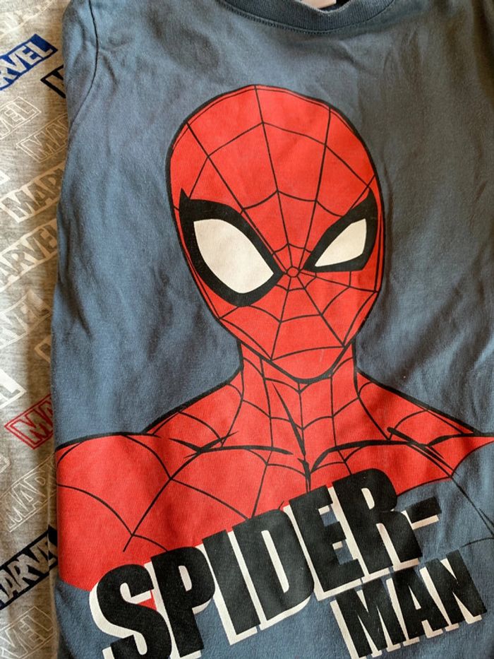 Lot 3 t-shirt Marvel garçons - photo numéro 4