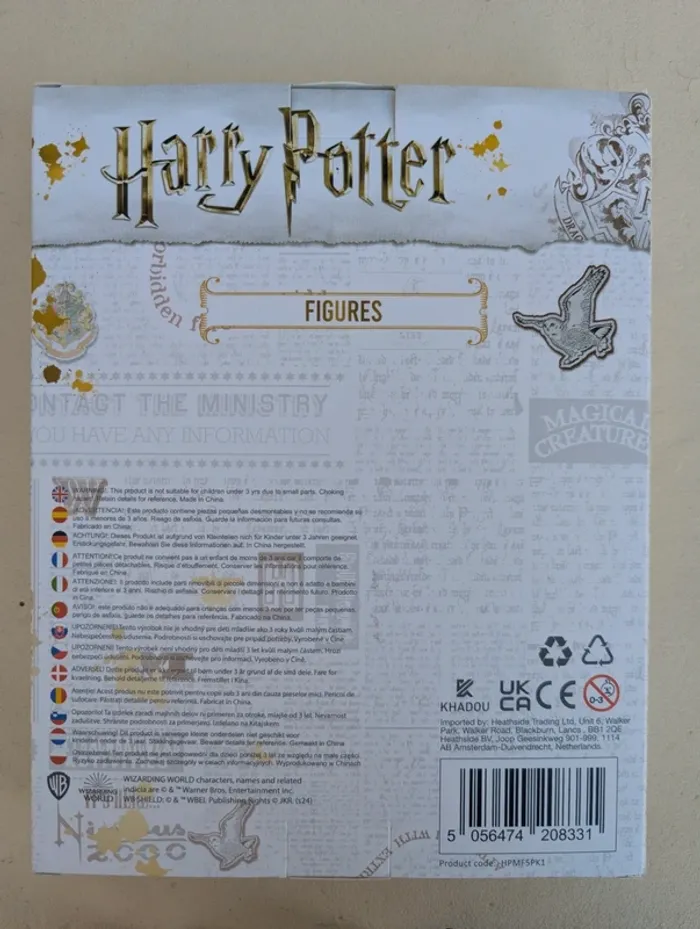 5 figurines Harry Potter - photo numéro 2