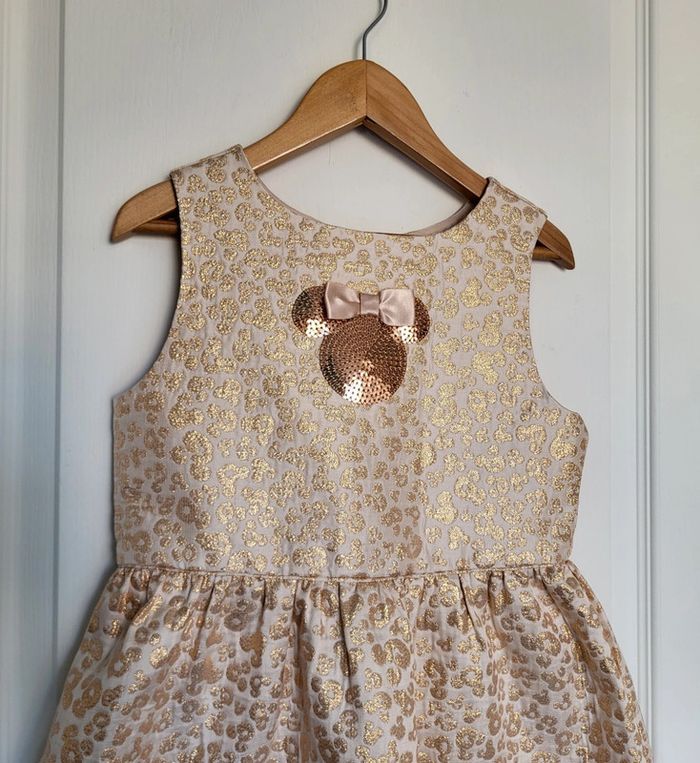 Robe 👗 sequins Disneyland Paris Minnie 10 ans comme neuve - photo numéro 5