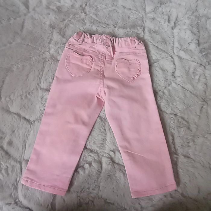 Joli lot de 2 pantalons 9 mois 🌹 tex 🌹 très bon état - photo numéro 5