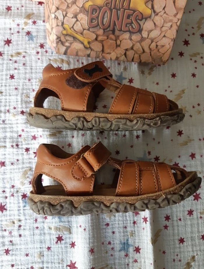 Sandales en cuir marron Stones and Bones Taille 29 - photo numéro 3