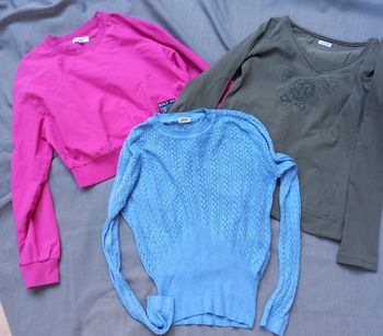 Lot de 3 hauts manches longues