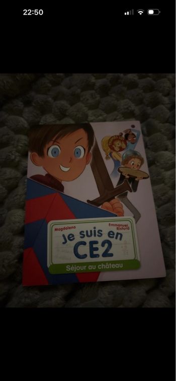 Livre je suis en CE2