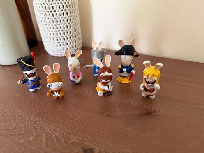 Lot de figurines lapins crétins - photo numéro 3