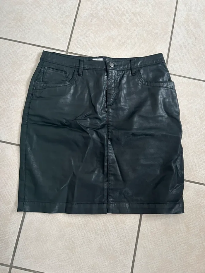 Jupe en cuir