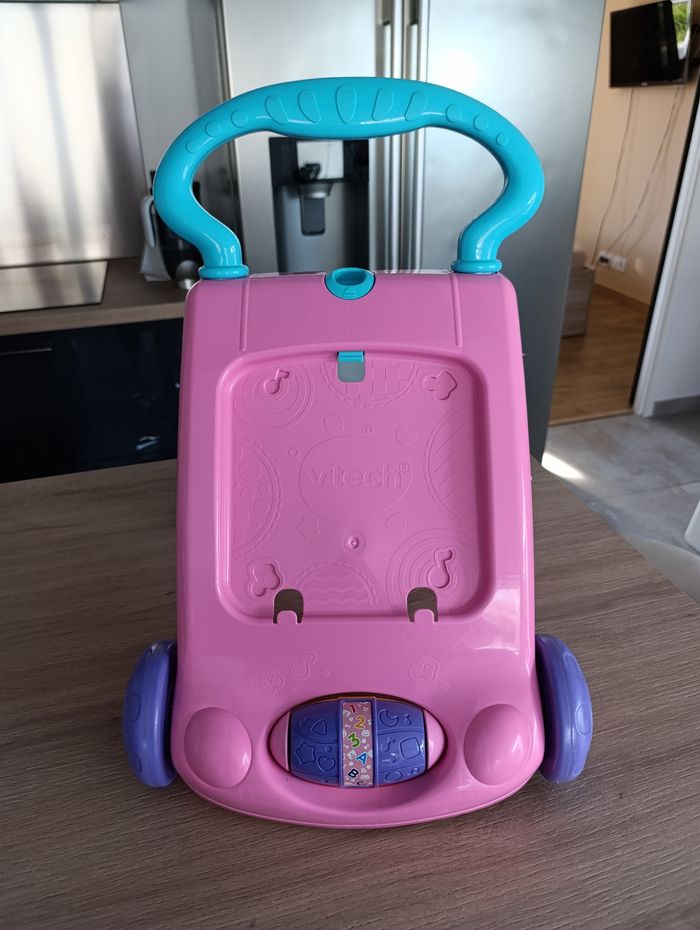 Super trotteur VTech rose  2 en 1 - photo numéro 2