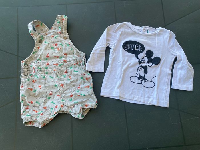 Lot de vêtements été garçon 6-9 mois - photo numéro 2