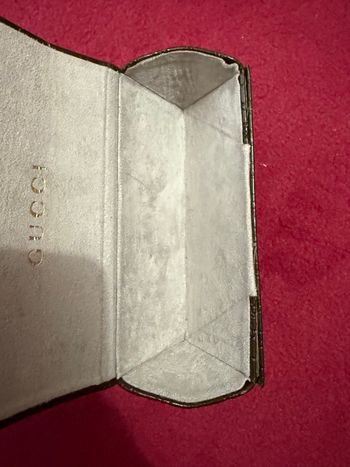 Authentique, étui à lunettes, Gucci marron