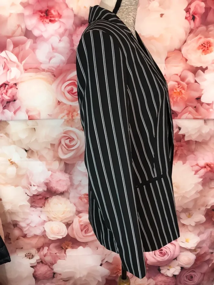 Blazer noir et blanc Pimkie - photo numéro 2