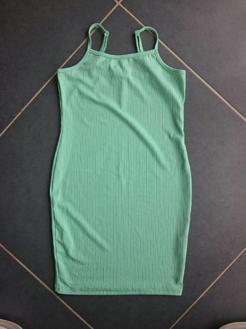 Robe verte 8 ans