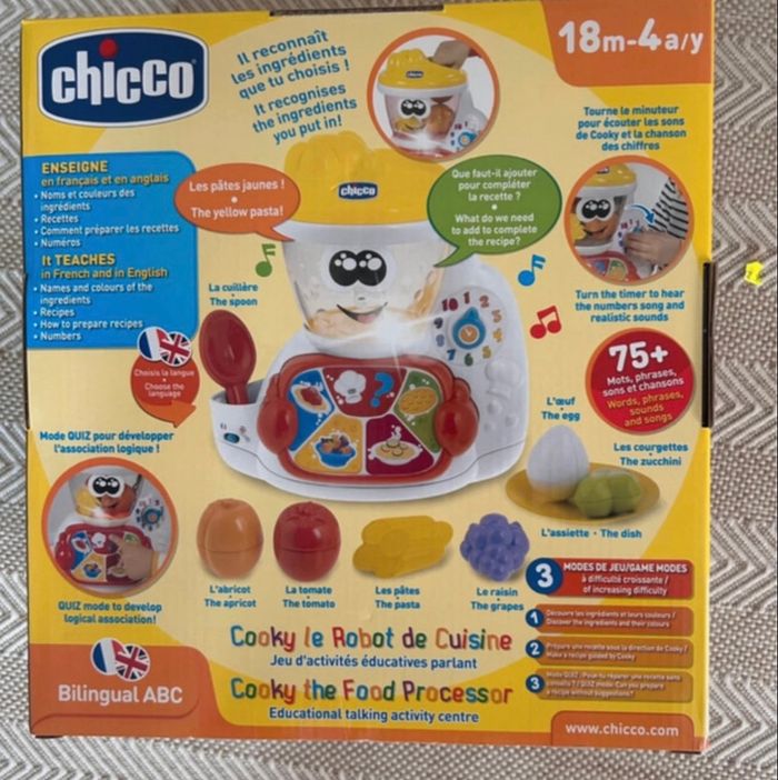 🤖 Chicco – Cooky le Robot Cuisine 🍳 - photo numéro 2