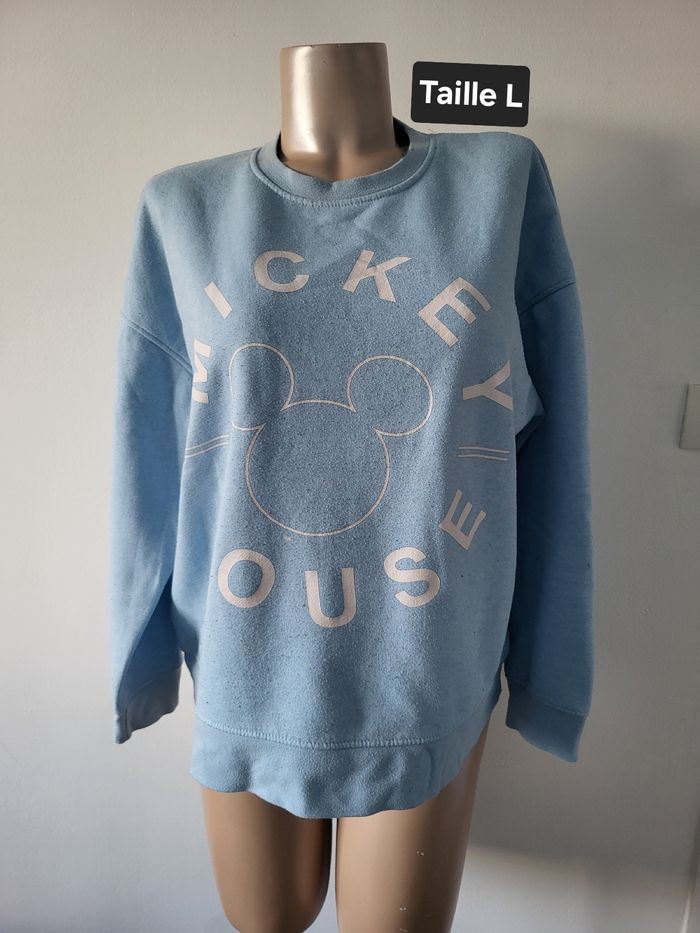 Sweat bleu clair disney