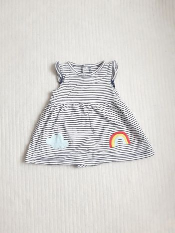 Robe rayée Carter's 6 mois
