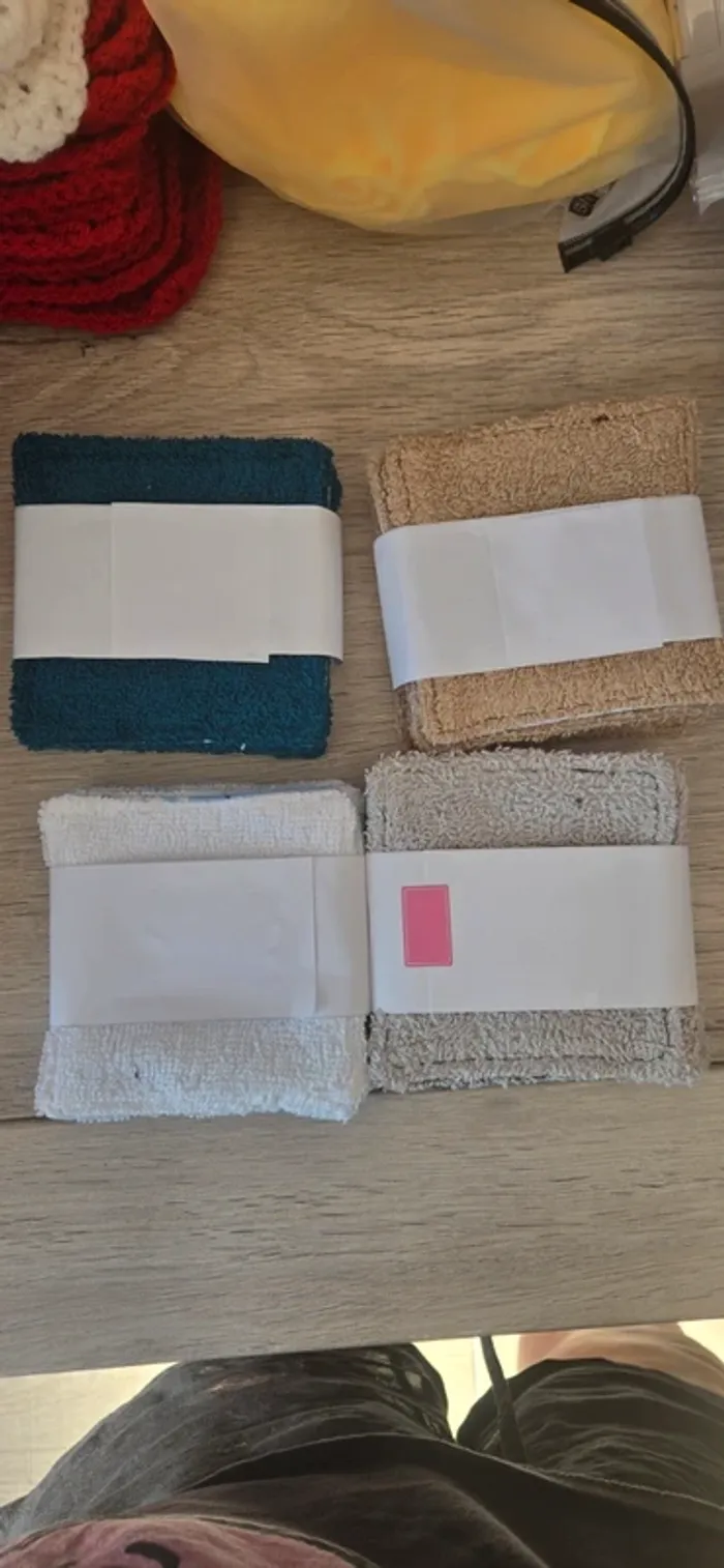 Lot de 5 lingettes éponge neuf - photo numéro 4