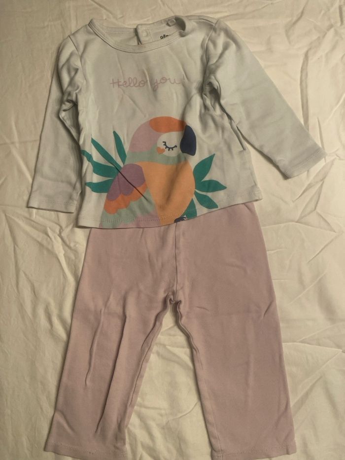 Lot 2 pyjamas mi saison - photo numéro 3