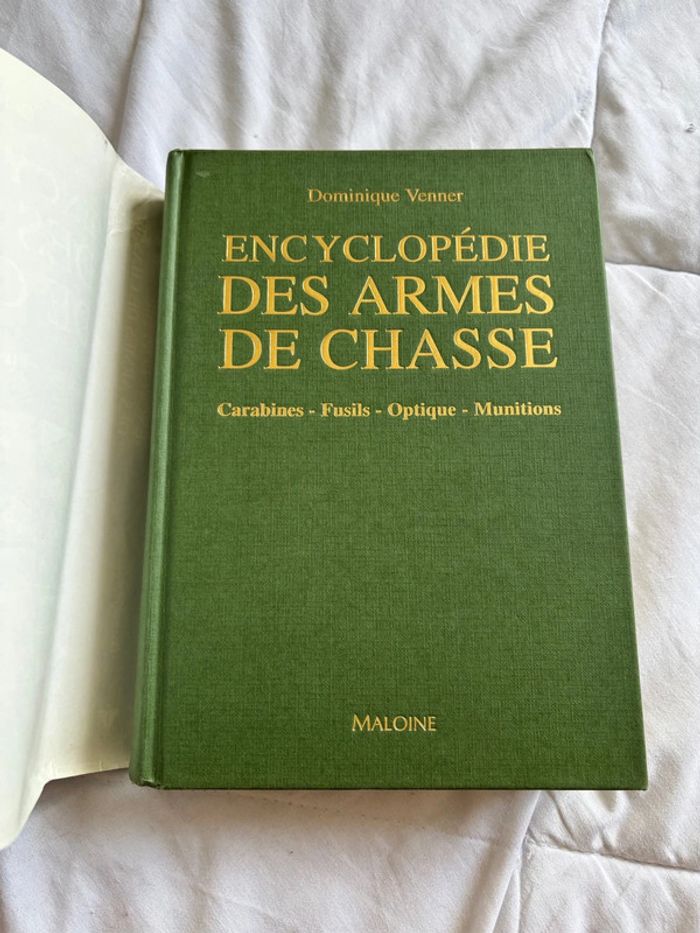 Encyclopédie des armes de chasse Carabines Fusils Optique Munitions Dominique Venner Maloine 1997 - photo numéro 7