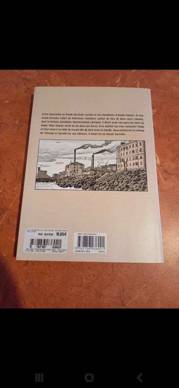 La vie rêvée du capitaine Salgari - photo numéro 2