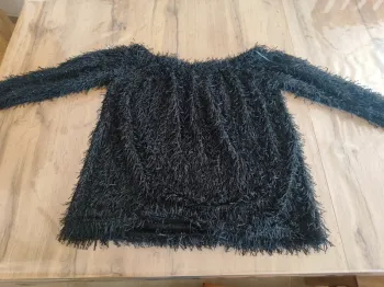 Pull Zara Knit Noir - Taille L
