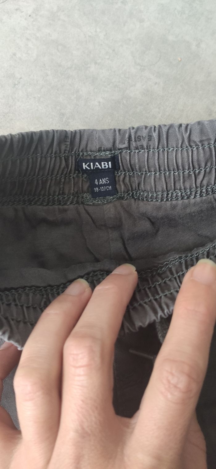 Pantalon Gris Imprimé - photo numéro 3