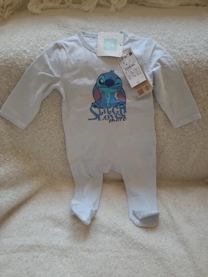 Pyjama stitch disney neuf - photo numéro 2