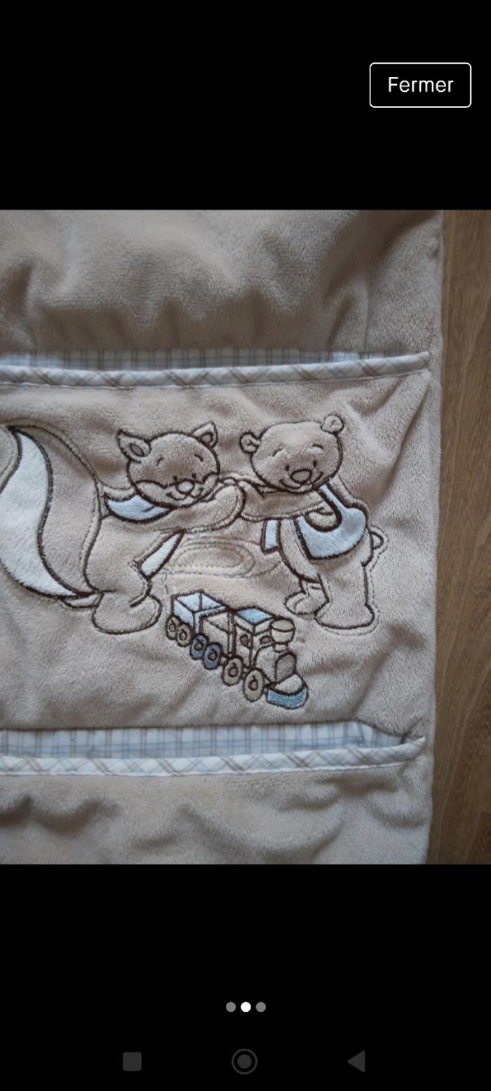 Pochette pour lit ou parc bebe - photo numéro 2