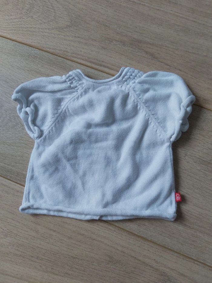 Gilet manches courtes fille 3 mois en très bon état (78) - photo numéro 3