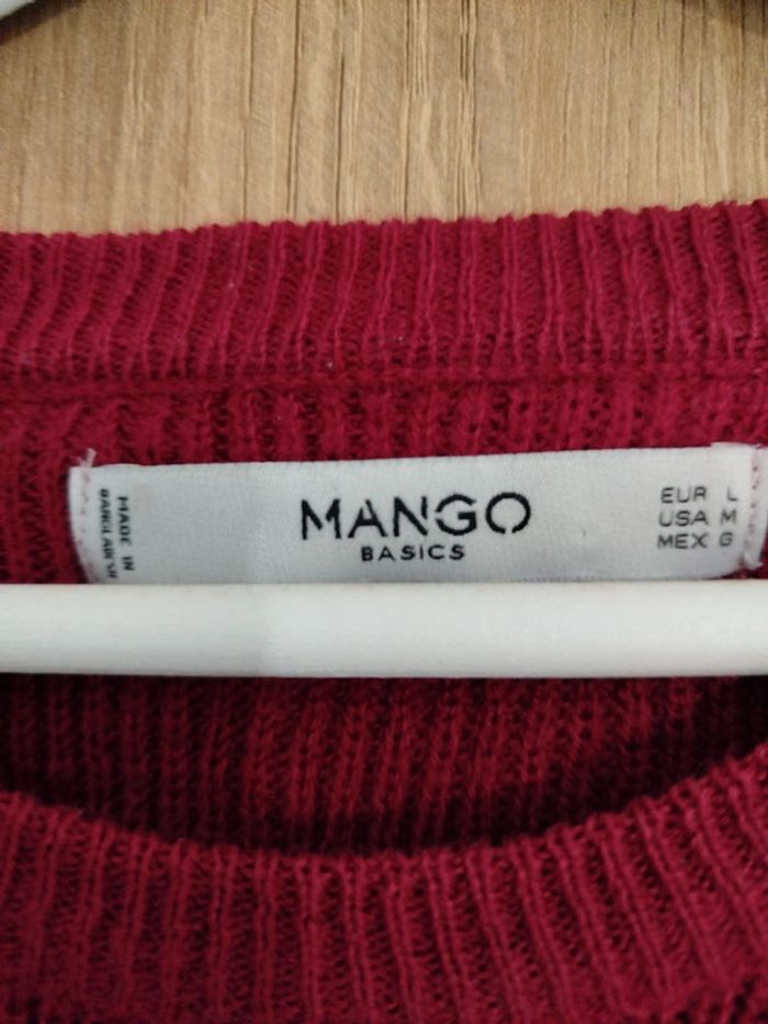 Pull rouge - photo numéro 3