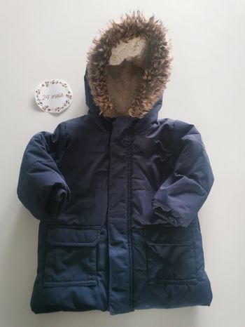Manteau d'hiver bébé 24mois bout'chou excellent etat