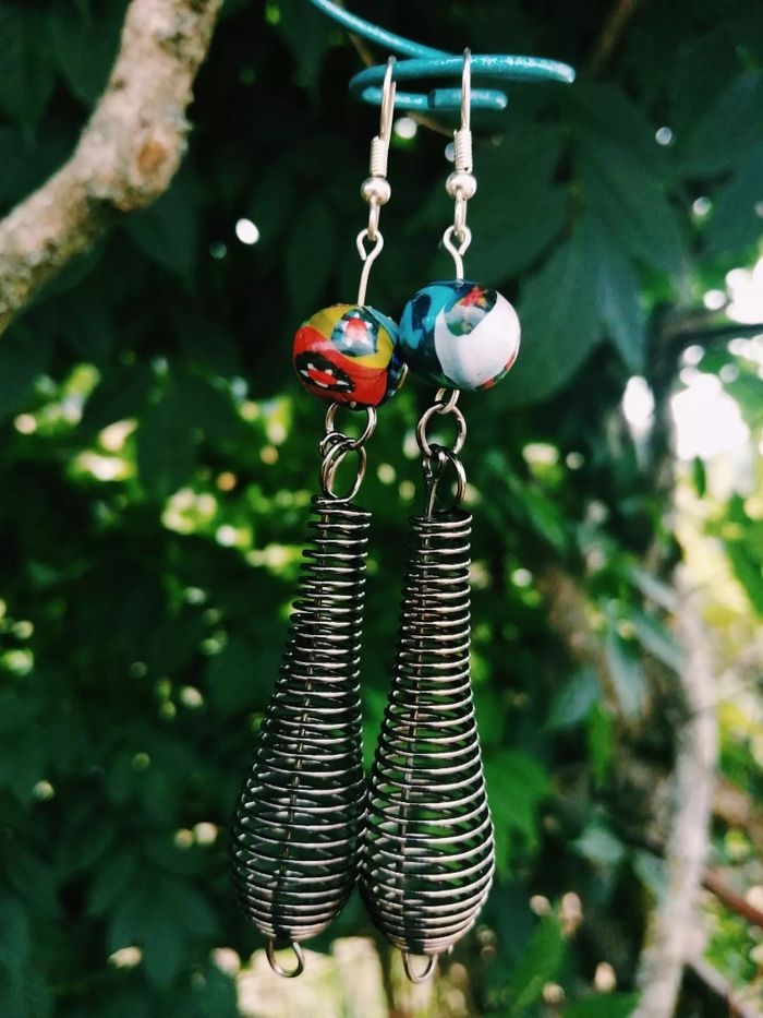 Boucles d'oreilles fantaisie - photo numéro 2