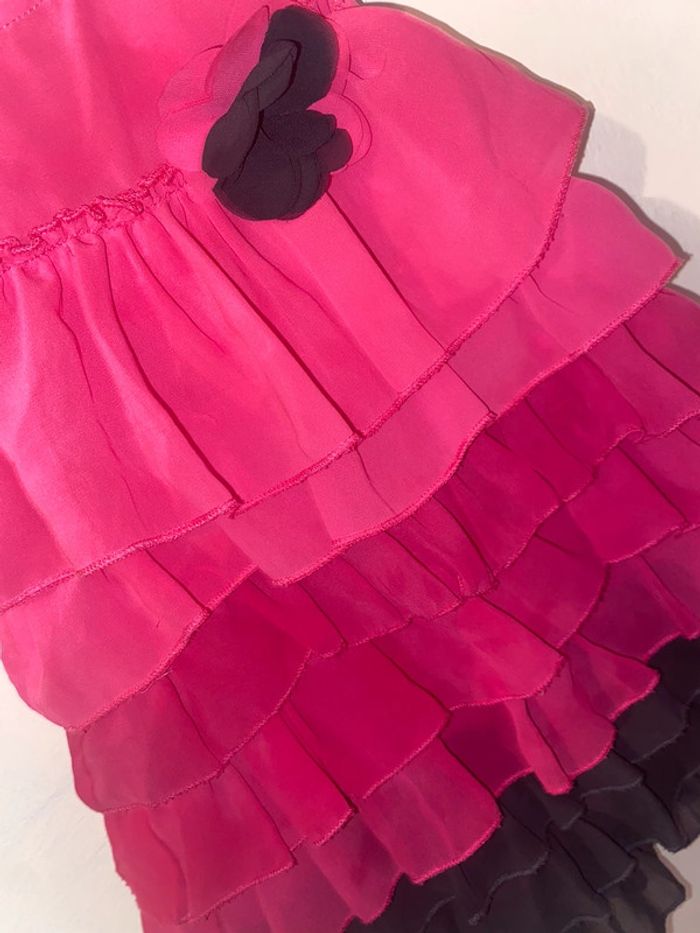 Robe à volants couleurs dégradées, 24 mois, Orchestra. - photo numéro 4