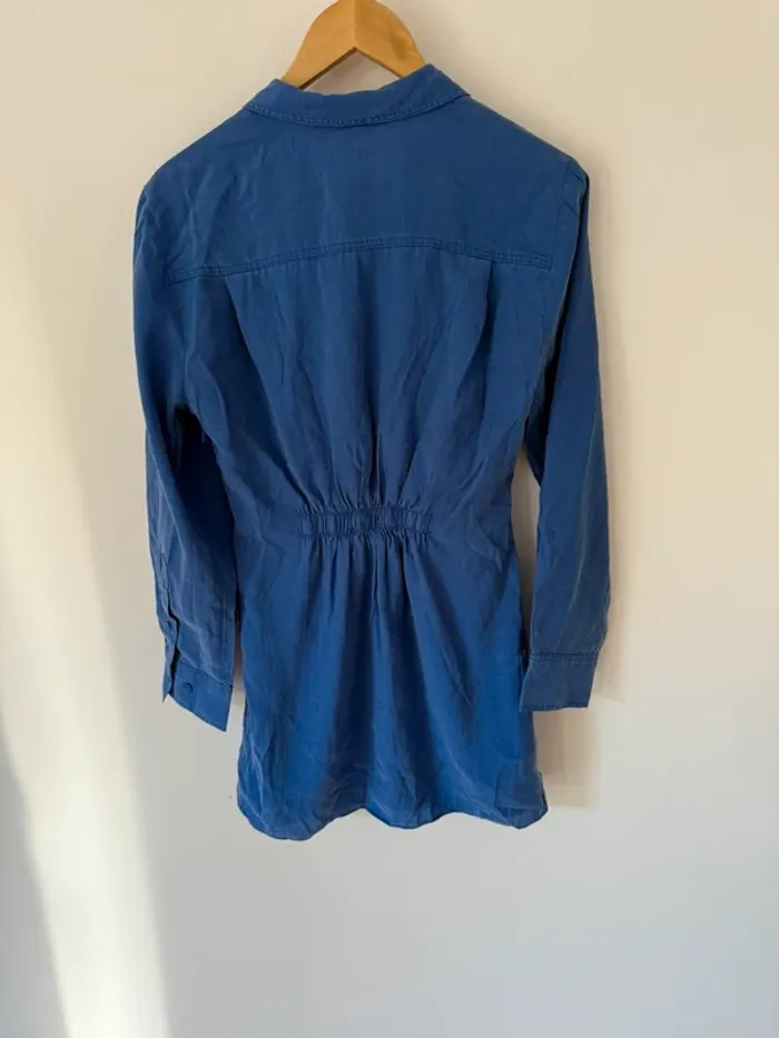 Robe Zara bleu - photo numéro 5